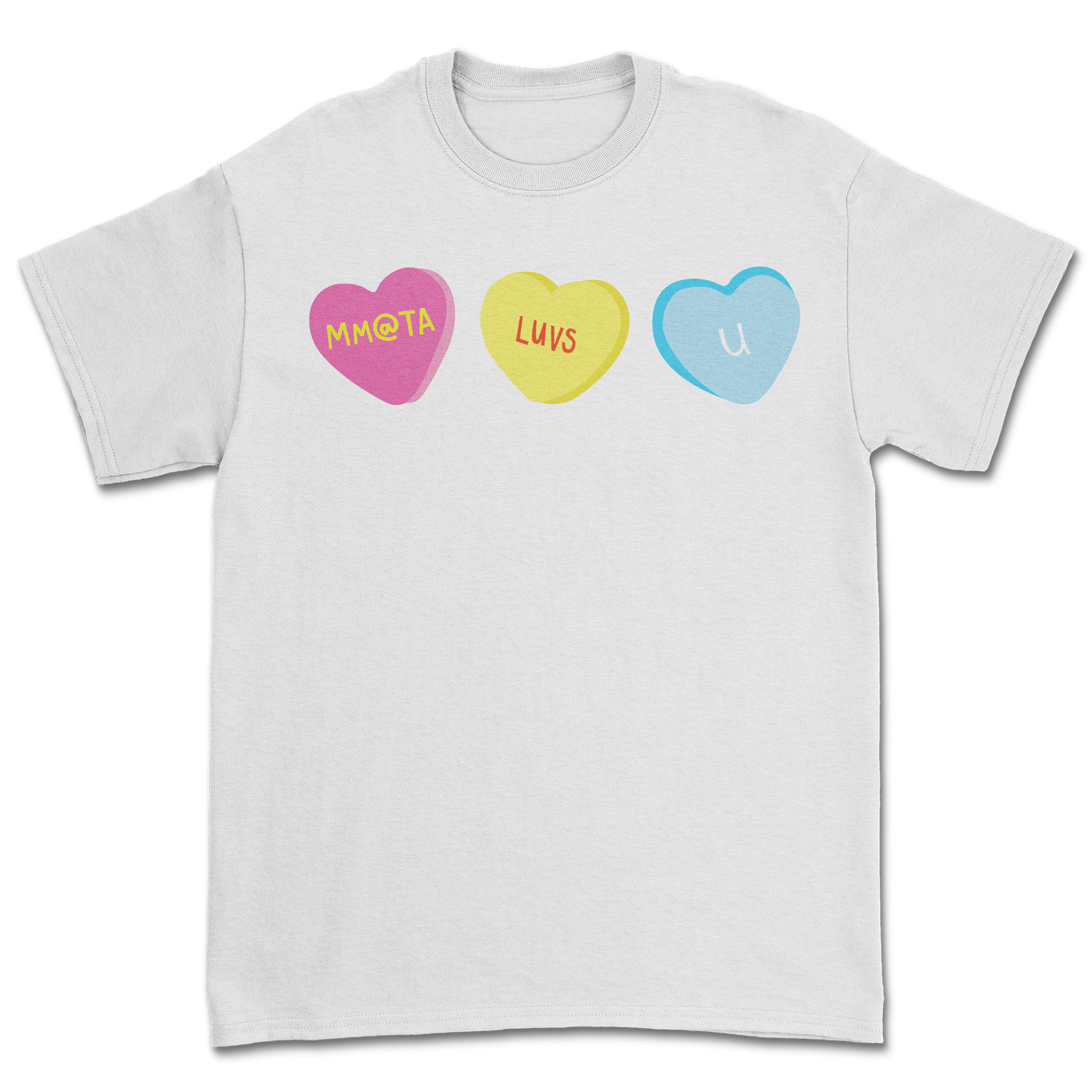 Candy Hearts T-Shirt - White